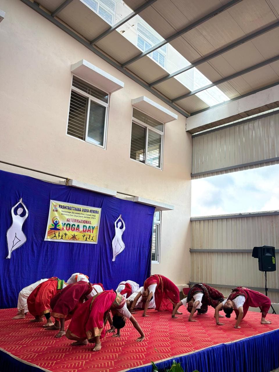 International Yoga Day Celebration in RVK – Udupi, Cherkady (2)