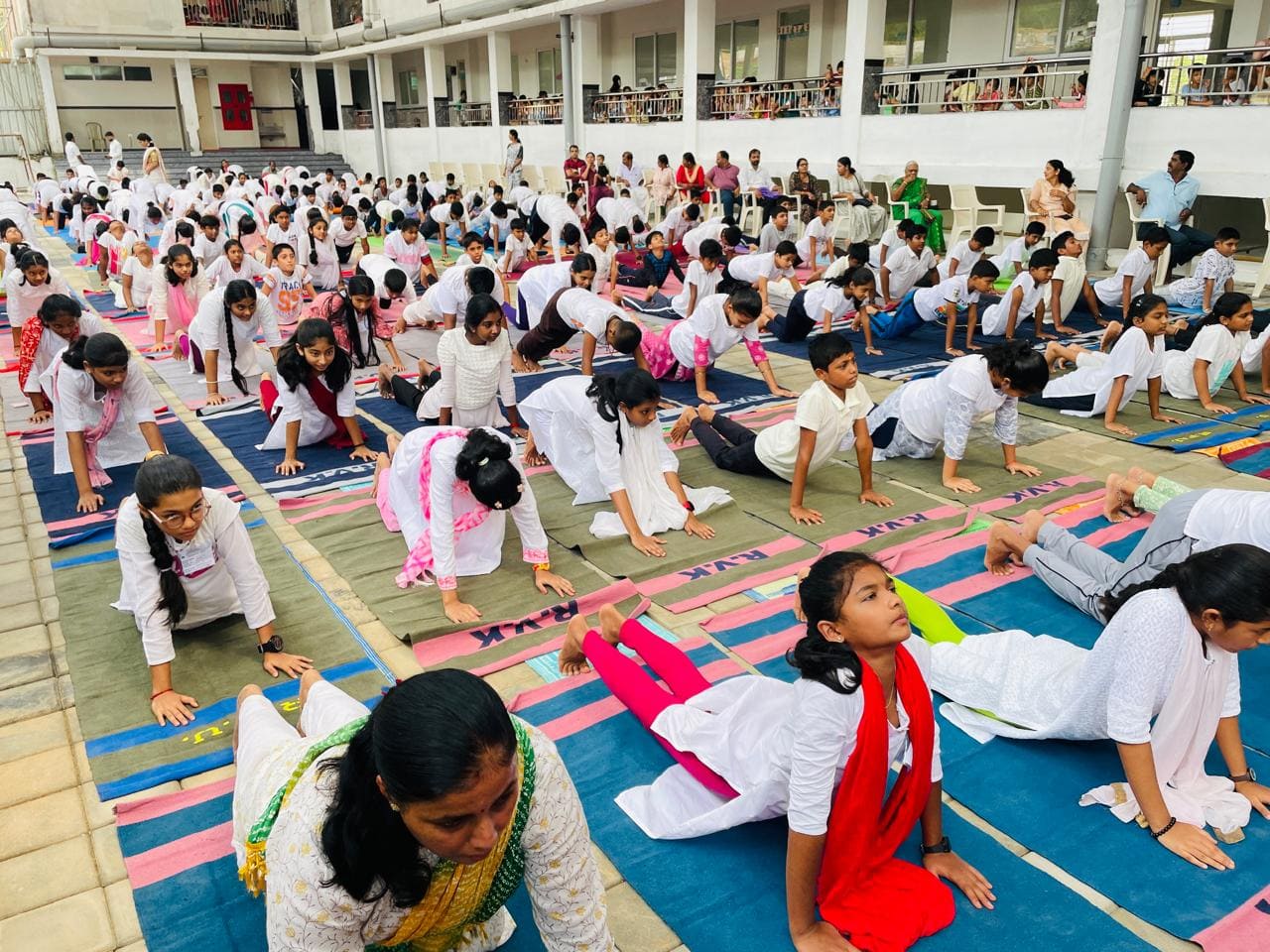 International Yoga Day Celebration in RVK – Udupi, Cherkady (5)