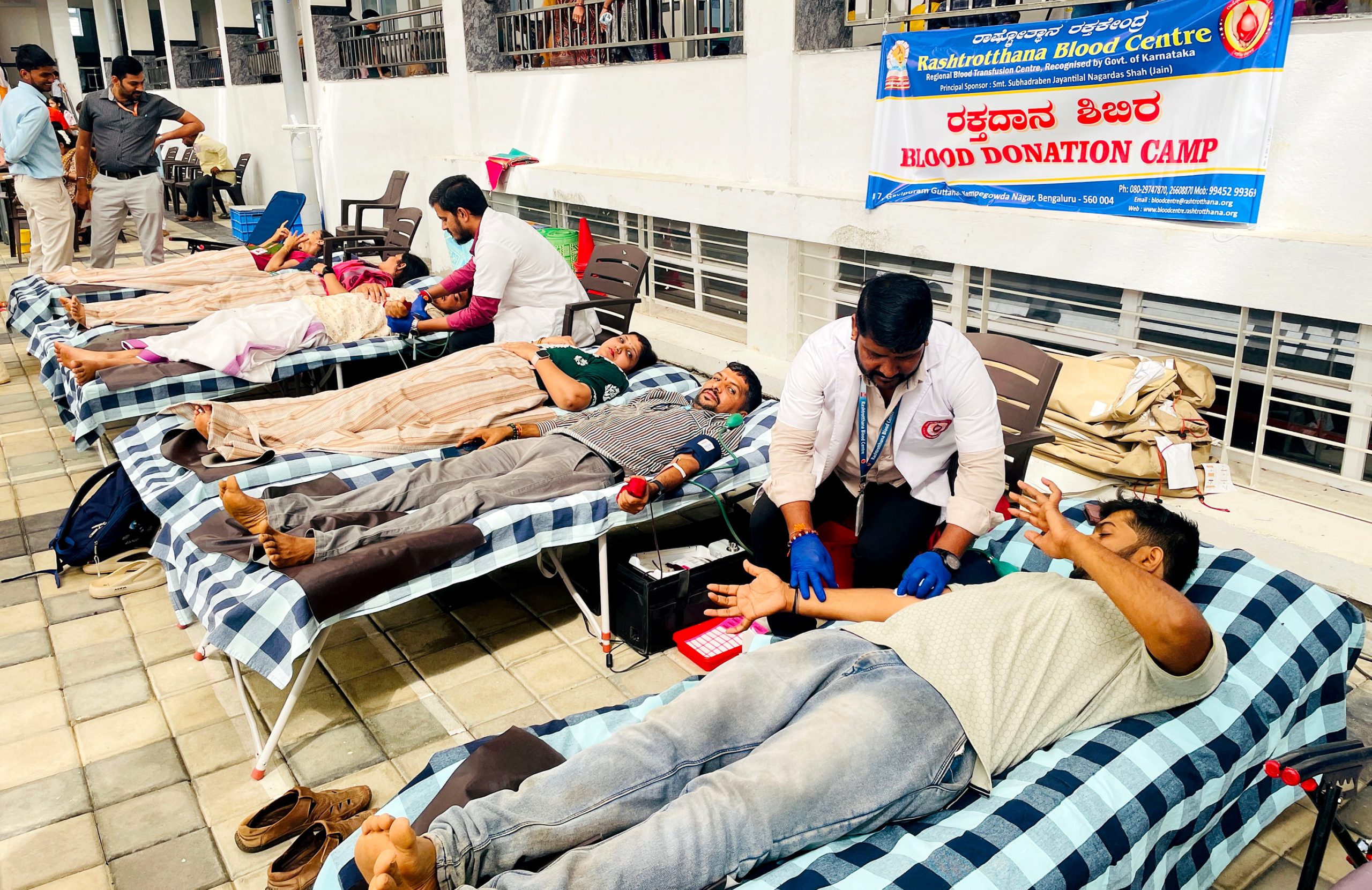 RVK – Udupi Hosts Successful Blood Donation Camp (6)
