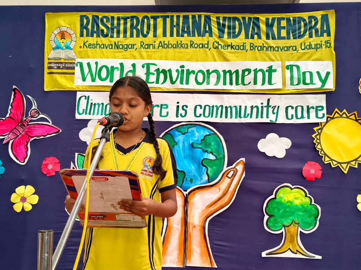 World Environment Day Celebration at RVK – Udupi (1)