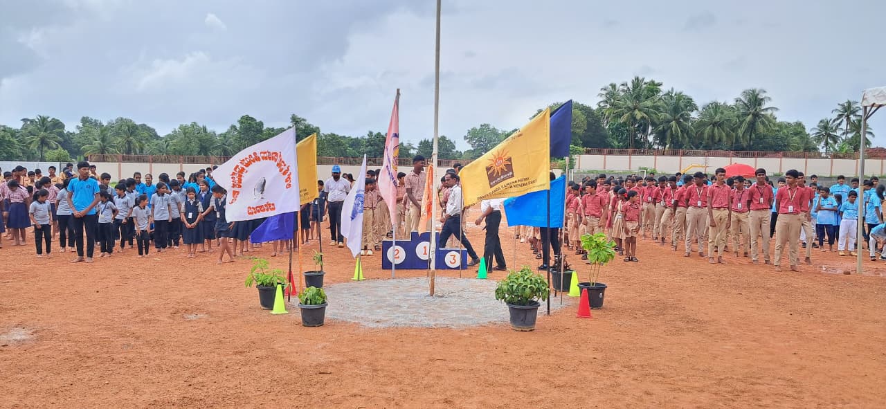 19th Vidya Bharati Karnataka Udupi District Level Sports Meet Inaugurated at RVK -Udupi (1)