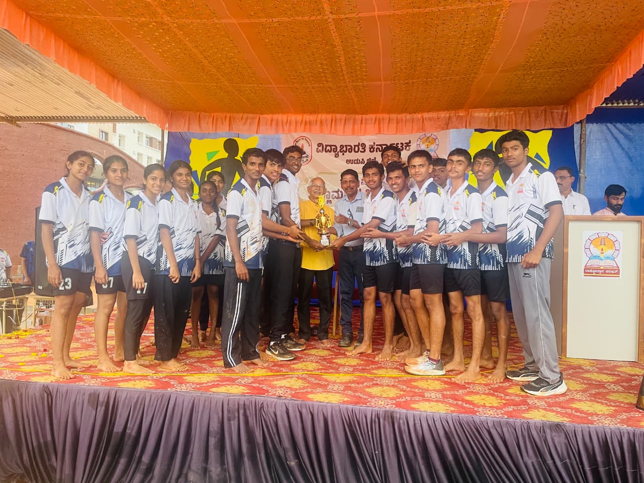 19th Vidya Bharati Karnataka Udupi District Level Sports Meet Inaugurated at RVK -Udupi (11)