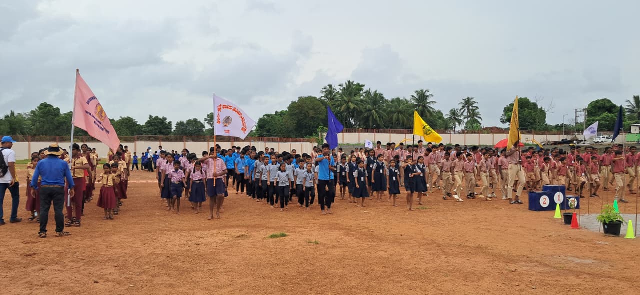 19th Vidya Bharati Karnataka Udupi District Level Sports Meet Inaugurated at RVK -Udupi (8)