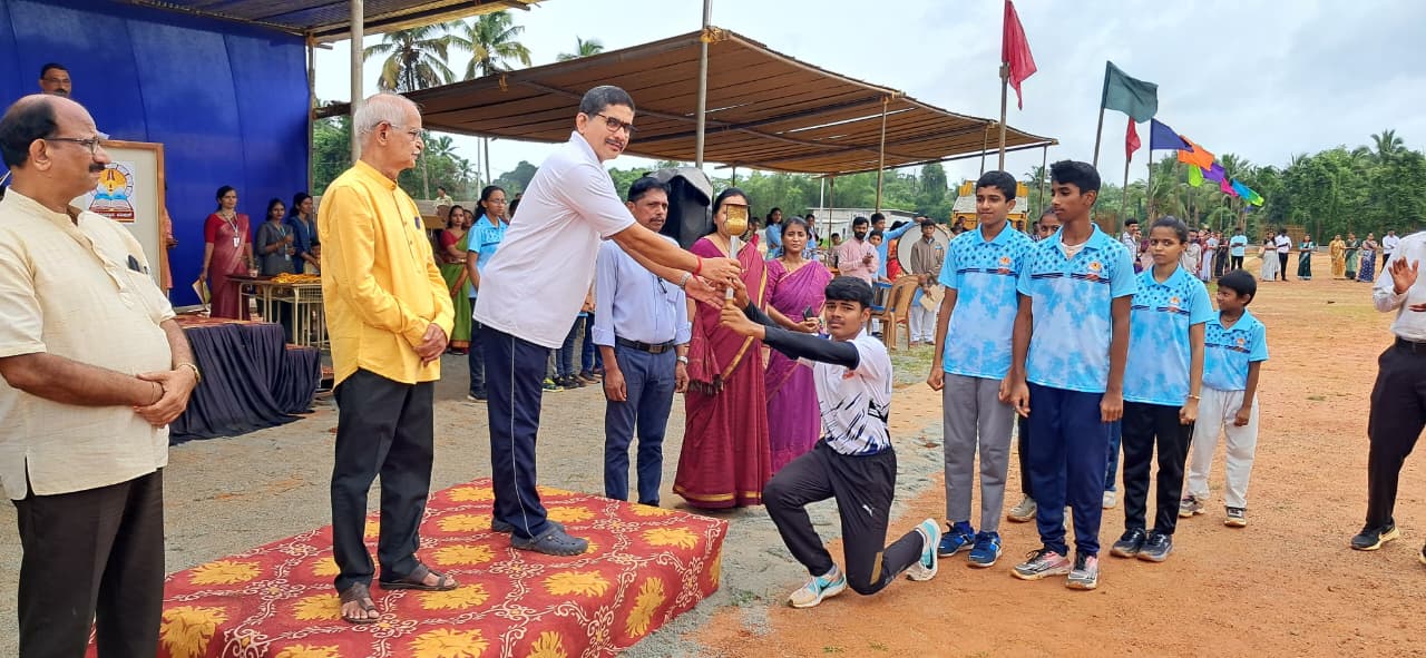 19th Vidya Bharati Karnataka Udupi District Level Sports Meet Inaugurated at RVK -Udupi (9)