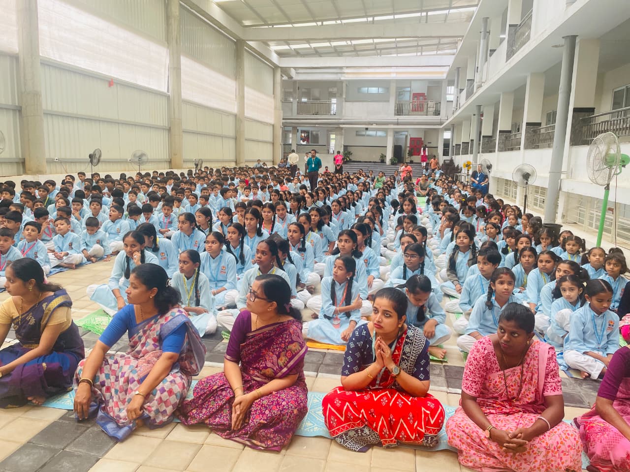 Students of RVK - Udupi Pay Tribute to Maharishi Vyasa on Guru Purnima (3)