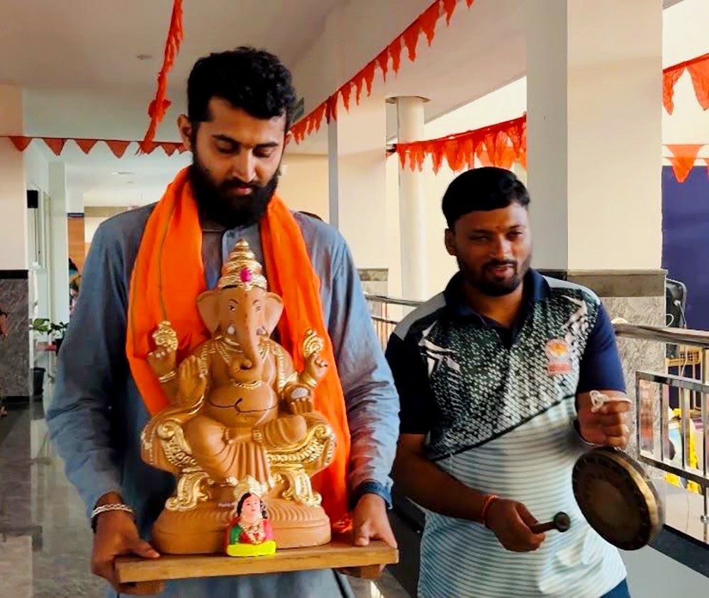 Celebration of Ganesh Chaturthi and Visvesvaraya Jayanti at RVK - Udupi (1)