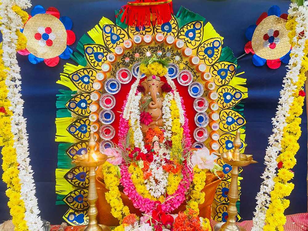 Celebration of Ganesh Chaturthi and Visvesvaraya Jayanti at RVK - Udupi (9)