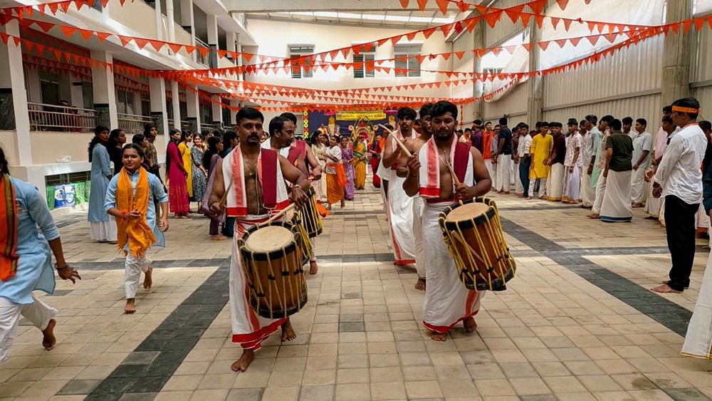 Ganesha Immersion Ceremony Celebrated at RVK and PU College - Udupi (1)