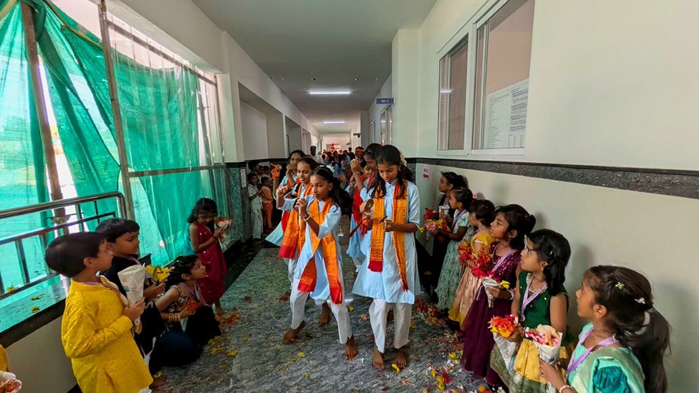 Ganesha Immersion Ceremony Celebrated at RVK and PU College - Udupi (3)