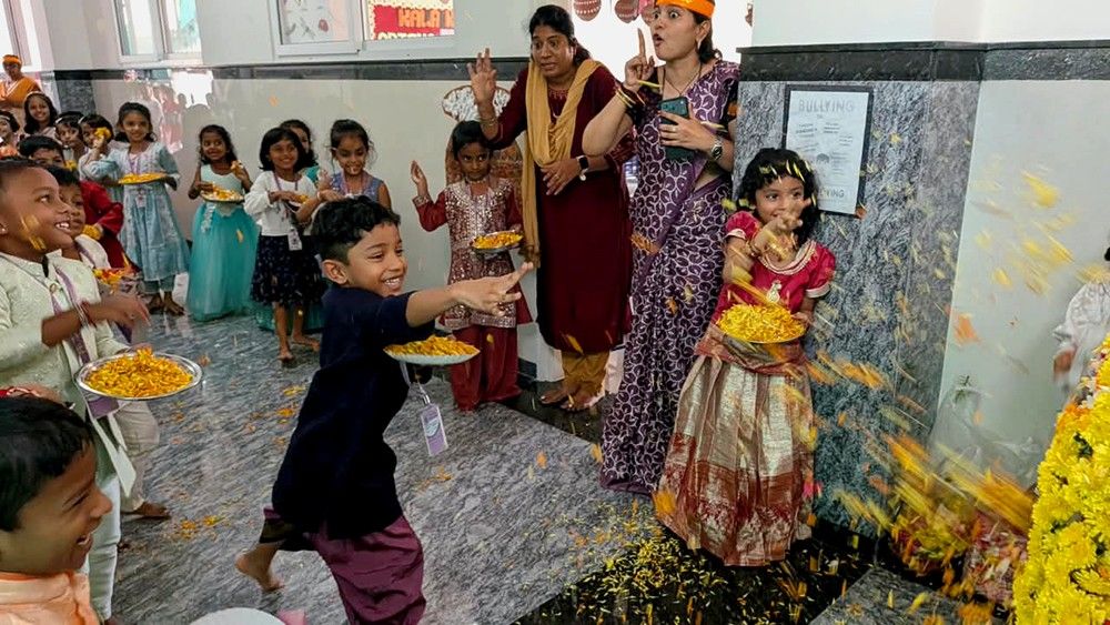 Ganesha Immersion Ceremony Celebrated at RVK and PU College - Udupi (4)