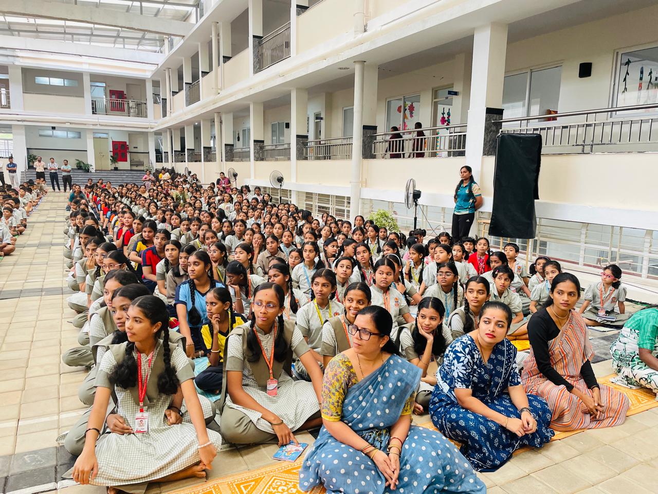 RVK - Cherkadi Celebrates Rajguru Jayanti with Student Speeches and Tributes (4)