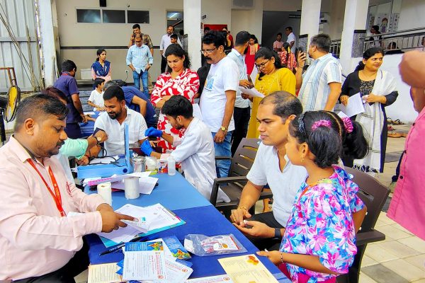 A Blood Donation Camp in RVK – Udupi